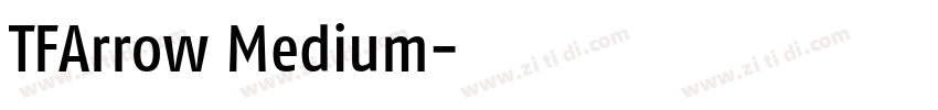 TFArrow Medium字体转换